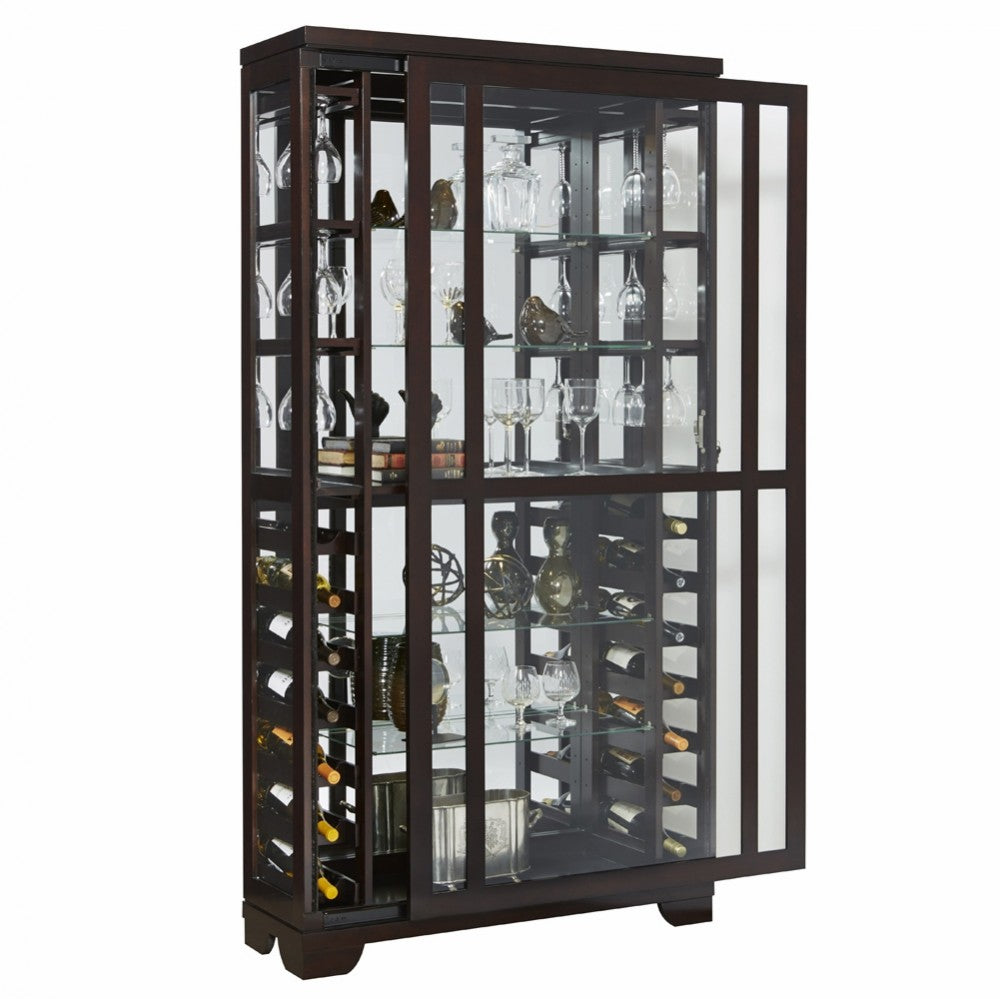 Sable Sliding Front Wine Curio Furniture Mart -  online today or in-store at our location in Duluth, Ga. Furniture Mart Georgia. View our lowest price today. Shop Now. 