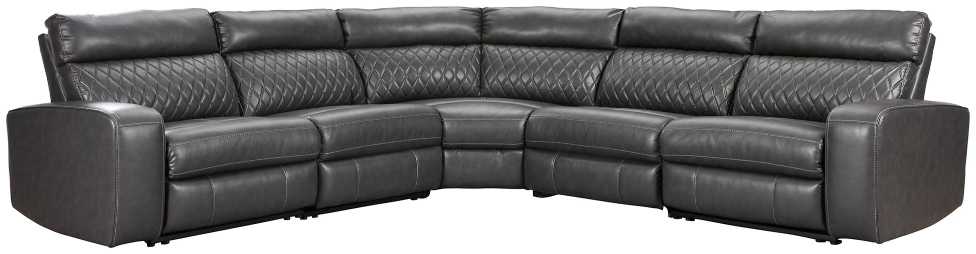 Samperstone 5-Piece Power Reclining Sectional Furniture Mart -  online today or in-store at our location in Duluth, Ga. Furniture Mart Georgia. View our lowest price today. Shop Now. 