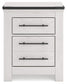 Schoenberg Two Drawer Night Stand Furniture Mart -  online today or in-store at our location in Duluth, Ga. Furniture Mart Georgia. View our lowest price today. Shop Now. 