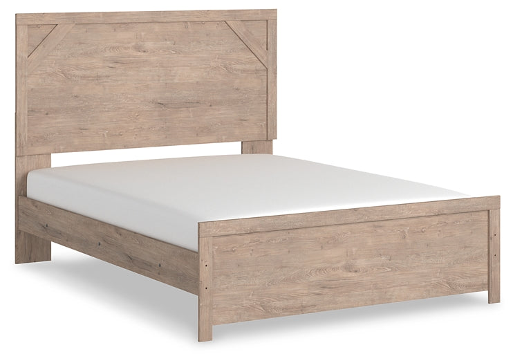 Senniberg Queen Panel Bed with Mirrored Dresser Furniture Mart -  online today or in-store at our location in Duluth, Ga. Furniture Mart Georgia. View our lowest price today. Shop Now. 