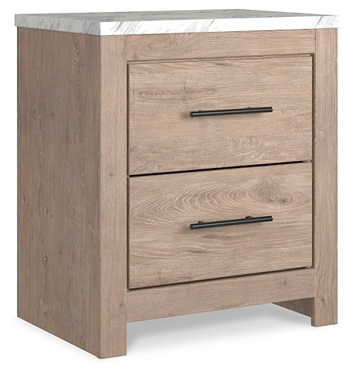 Senniberg Two Drawer Night Stand Furniture Mart -  online today or in-store at our location in Duluth, Ga. Furniture Mart Georgia. View our lowest price today. Shop Now. 