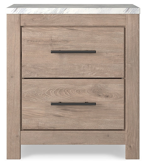 Senniberg Two Drawer Night Stand Furniture Mart -  online today or in-store at our location in Duluth, Ga. Furniture Mart Georgia. View our lowest price today. Shop Now. 