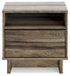 Shallifer One Drawer Night Stand Furniture Mart -  online today or in-store at our location in Duluth, Ga. Furniture Mart Georgia. View our lowest price today. Shop Now. 