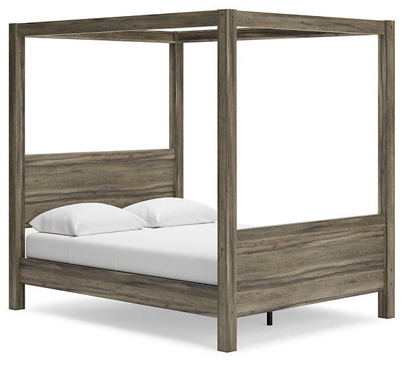 Shallifer Queen Canopy Bed Furniture Mart -  online today or in-store at our location in Duluth, Ga. Furniture Mart Georgia. View our lowest price today. Shop Now. 