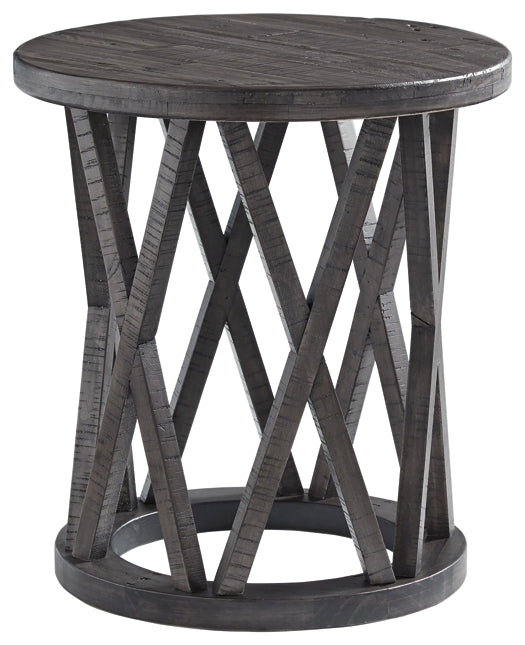 Sharzane Round End Table Furniture Mart -  online today or in-store at our location in Duluth, Ga. Furniture Mart Georgia. View our lowest price today. Shop Now. 
