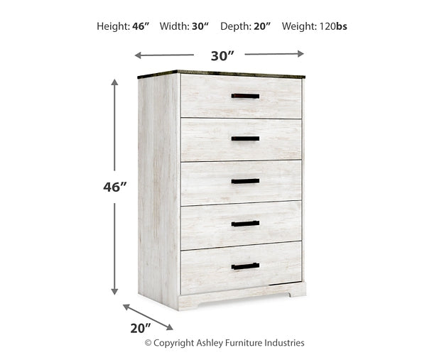 Shawburn Five Drawer Chest Furniture Mart -  online today or in-store at our location in Duluth, Ga. Furniture Mart Georgia. View our lowest price today. Shop Now. 