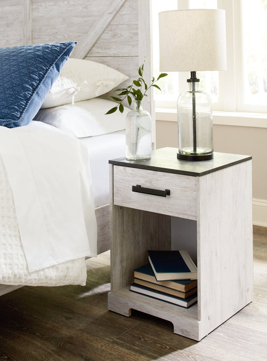 Shawburn One Drawer Night Stand Furniture Mart -  online today or in-store at our location in Duluth, Ga. Furniture Mart Georgia. View our lowest price today. Shop Now. 