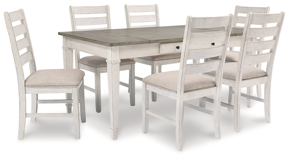Skempton Dining Table and 6 Chairs Furniture Mart -  online today or in-store at our location in Duluth, Ga. Furniture Mart Georgia. View our lowest price today. Shop Now. 