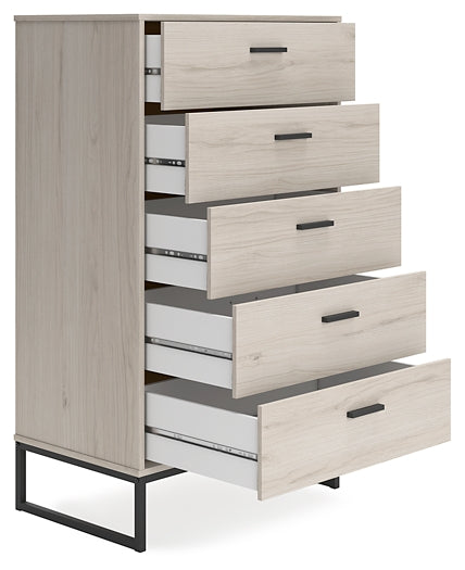 Socalle Five Drawer Chest Furniture Mart -  online today or in-store at our location in Duluth, Ga. Furniture Mart Georgia. View our lowest price today. Shop Now. 