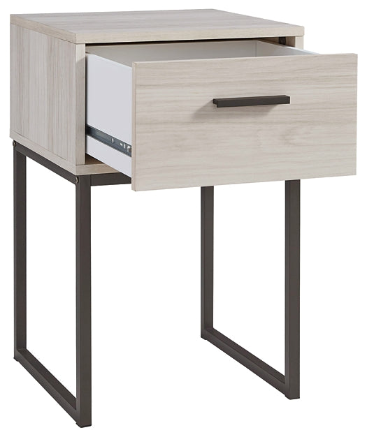 Socalle One Drawer Night Stand Furniture Mart -  online today or in-store at our location in Duluth, Ga. Furniture Mart Georgia. View our lowest price today. Shop Now. 