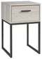 Socalle One Drawer Night Stand Furniture Mart -  online today or in-store at our location in Duluth, Ga. Furniture Mart Georgia. View our lowest price today. Shop Now. 