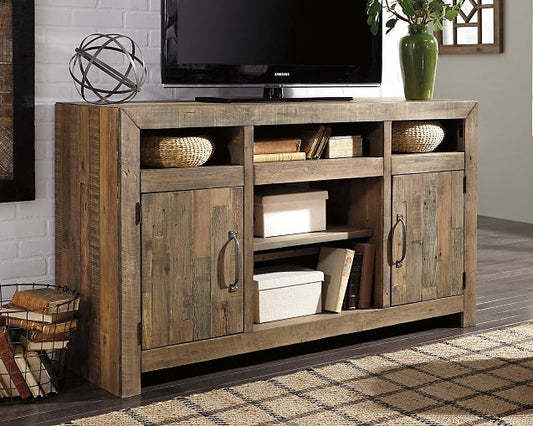 Sommerford LG TV Stand w/Fireplace Option Furniture Mart -  online today or in-store at our location in Duluth, Ga. Furniture Mart Georgia. View our lowest price today. Shop Now. 