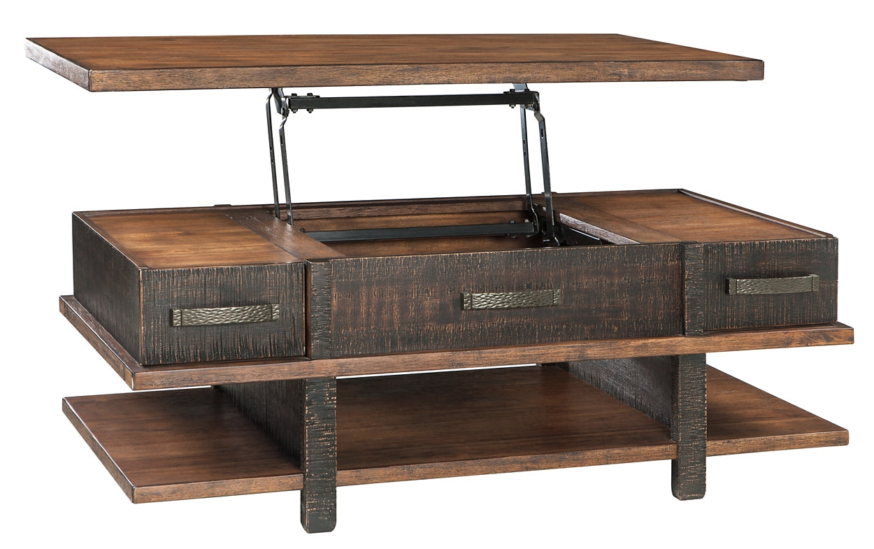 Stanah Lift Top Cocktail Table Furniture Mart -  online today or in-store at our location in Duluth, Ga. Furniture Mart Georgia. View our lowest price today. Shop Now. 