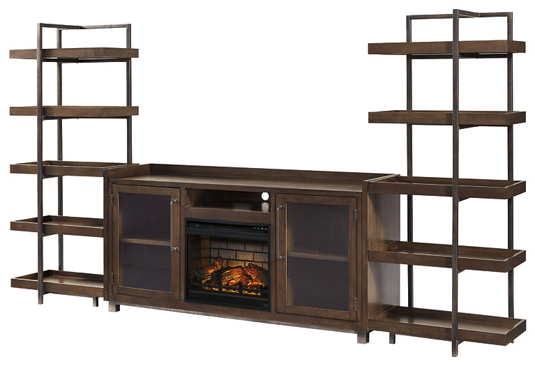 Starmore 3-Piece Wall Unit with Electric Fireplace Furniture Mart -  online today or in-store at our location in Duluth, Ga. Furniture Mart Georgia. View our lowest price today. Shop Now. 