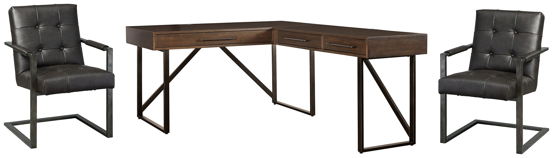 Starmore Home Office Desk with Chair Furniture Mart -  online today or in-store at our location in Duluth, Ga. Furniture Mart Georgia. View our lowest price today. Shop Now. 
