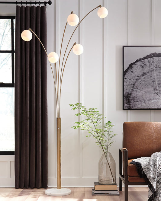 Taliya Metal Arc Lamp (1/CN) Furniture Mart -  online today or in-store at our location in Duluth, Ga. Furniture Mart Georgia. View our lowest price today. Shop Now. 