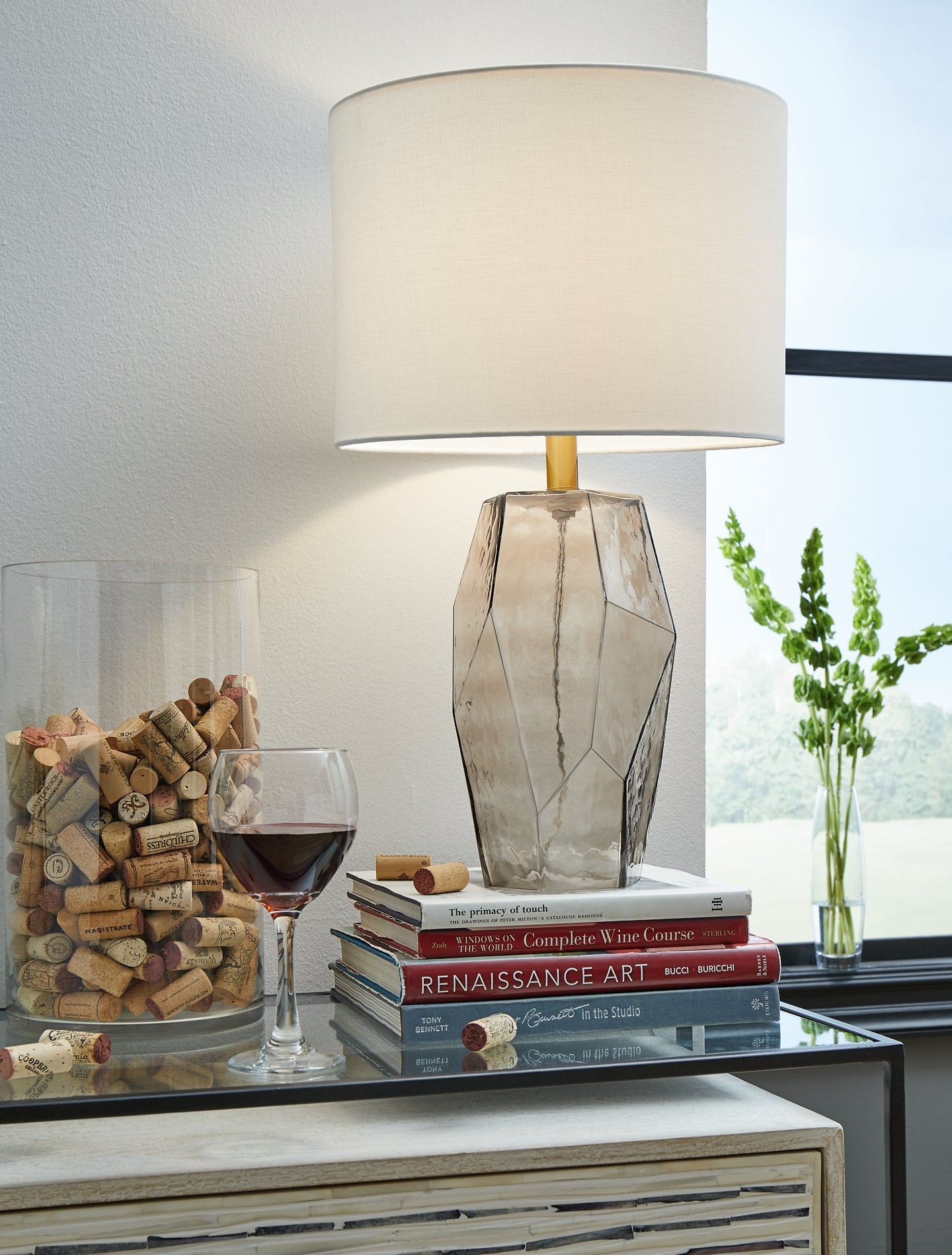 Taylow Glass Table Lamp (1/CN) Furniture Mart -  online today or in-store at our location in Duluth, Ga. Furniture Mart Georgia. View our lowest price today. Shop Now. 