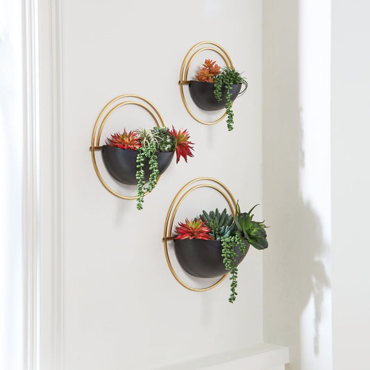 Tobins Wall Planter Set (3/CN) Furniture Mart -  online today or in-store at our location in Duluth, Ga. Furniture Mart Georgia. View our lowest price today. Shop Now. 
