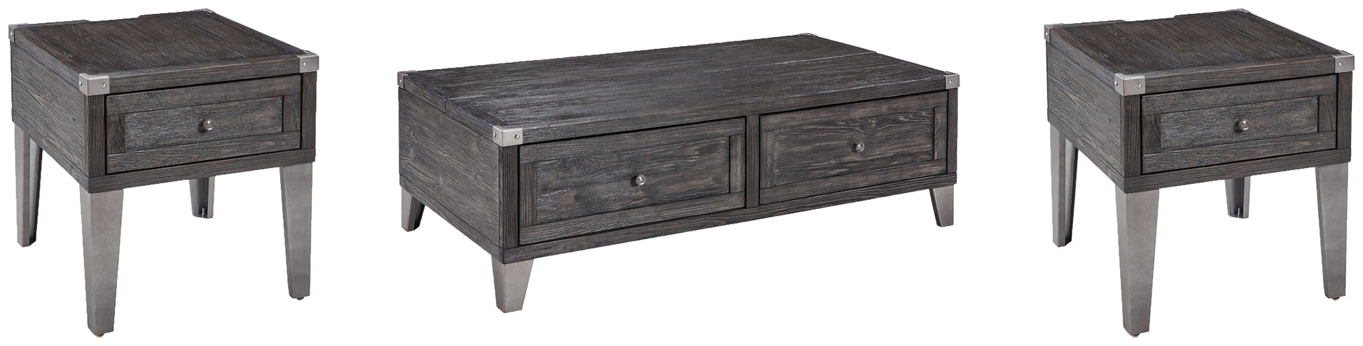Todoe Coffee Table with 2 End Tables Furniture Mart -  online today or in-store at our location in Duluth, Ga. Furniture Mart Georgia. View our lowest price today. Shop Now. 