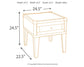 Todoe Rectangular End Table Furniture Mart -  online today or in-store at our location in Duluth, Ga. Furniture Mart Georgia. View our lowest price today. Shop Now. 
