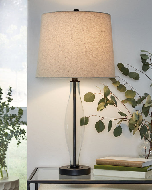 Travisburg Glass Table Lamp (2/CN) Furniture Mart -  online today or in-store at our location in Duluth, Ga. Furniture Mart Georgia. View our lowest price today. Shop Now. 