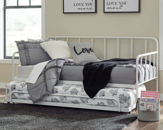 Trentlore Twin Metal Day Bed with Trundle Furniture Mart -  online today or in-store at our location in Duluth, Ga. Furniture Mart Georgia. View our lowest price today. Shop Now. 