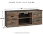 Trinell LG TV Stand w/Fireplace Option Furniture Mart -  online today or in-store at our location in Duluth, Ga. Furniture Mart Georgia. View our lowest price today. Shop Now. 