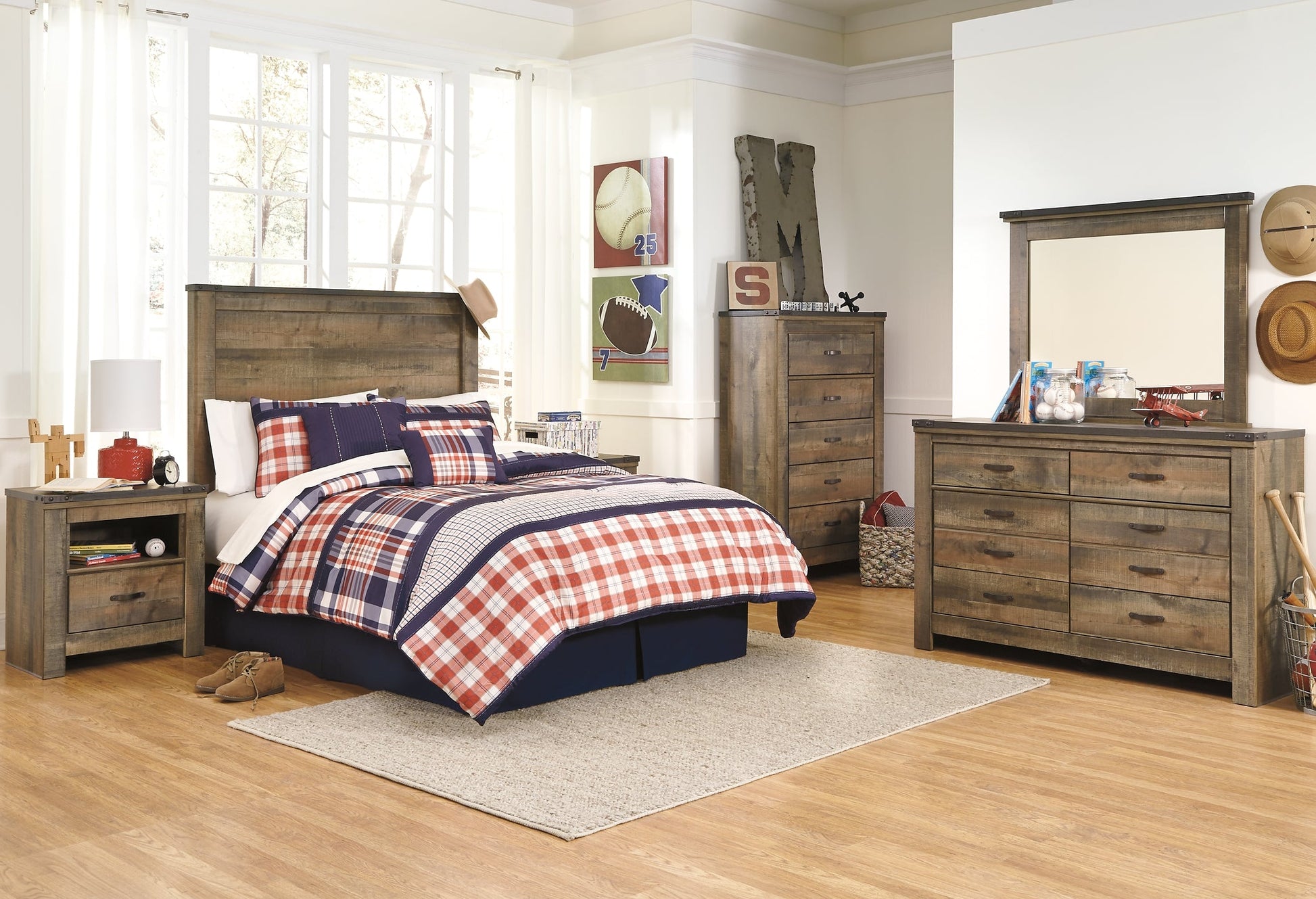 Trinell One Drawer Night Stand Furniture Mart -  online today or in-store at our location in Duluth, Ga. Furniture Mart Georgia. View our lowest price today. Shop Now. 
