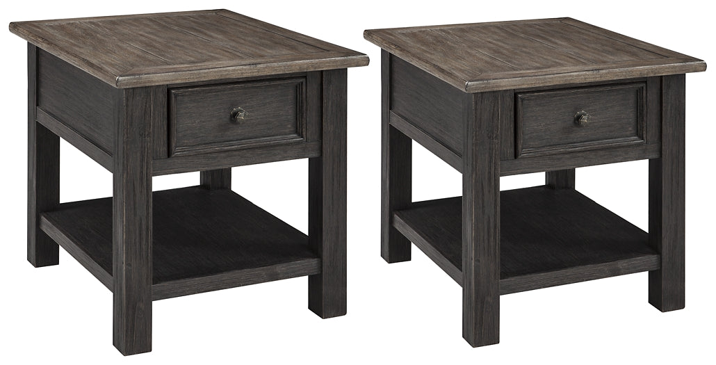 Tyler Creek 2 End Tables Furniture Mart -  online today or in-store at our location in Duluth, Ga. Furniture Mart Georgia. View our lowest price today. Shop Now. 