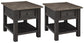 Tyler Creek 2 End Tables Furniture Mart -  online today or in-store at our location in Duluth, Ga. Furniture Mart Georgia. View our lowest price today. Shop Now. 