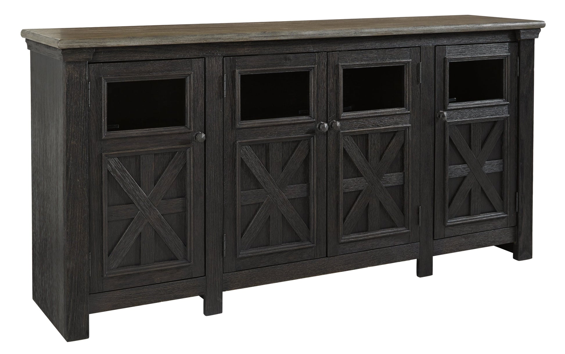 Tyler Creek Extra Large TV Stand Furniture Mart -  online today or in-store at our location in Duluth, Ga. Furniture Mart Georgia. View our lowest price today. Shop Now. 