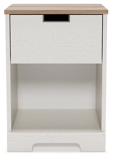 Vaibryn One Drawer Night Stand Furniture Mart -  online today or in-store at our location in Duluth, Ga. Furniture Mart Georgia. View our lowest price today. Shop Now. 