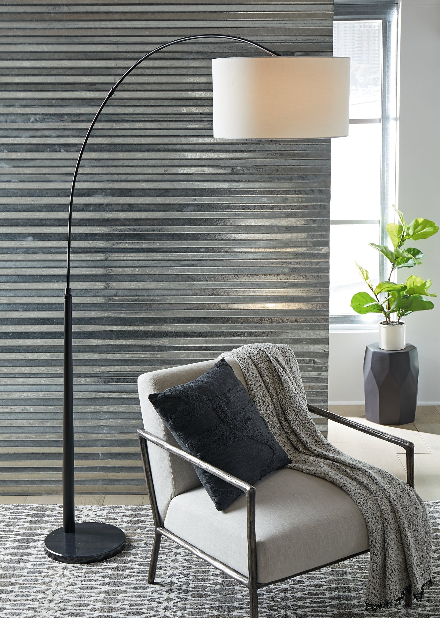 Veergate Metal Arc Lamp (1/CN) Furniture Mart -  online today or in-store at our location in Duluth, Ga. Furniture Mart Georgia. View our lowest price today. Shop Now. 