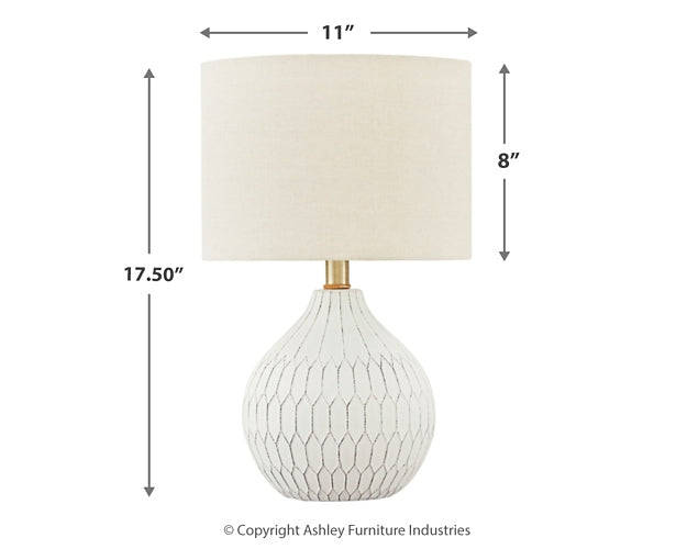 Wardmont Ceramic Table Lamp (1/CN) Furniture Mart -  online today or in-store at our location in Duluth, Ga. Furniture Mart Georgia. View our lowest price today. Shop Now. 