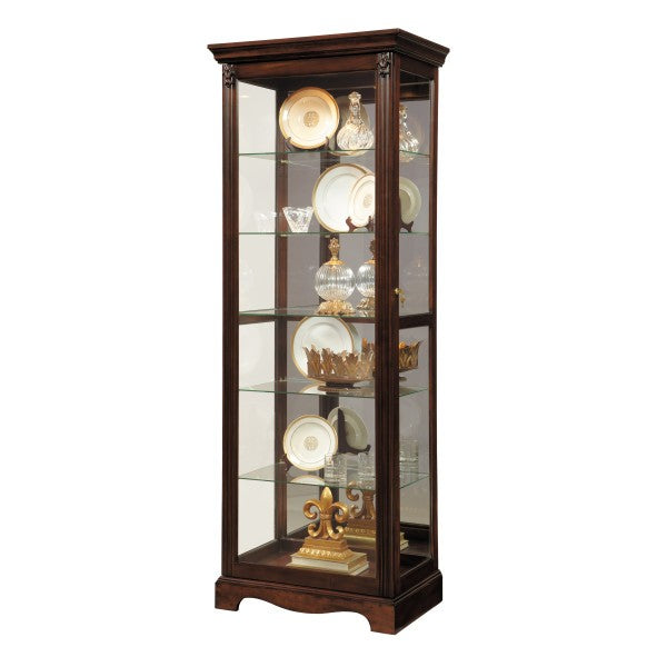 Warm Cherry Mirrored Back Curio Furniture Mart -  online today or in-store at our location in Duluth, Ga. Furniture Mart Georgia. View our lowest price today. Shop Now. 