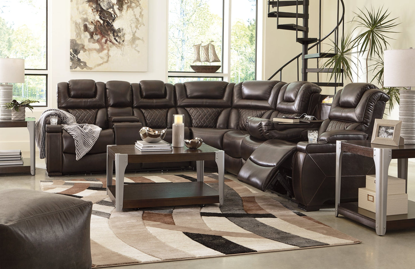 Warnerton 3-Piece Power Reclining Sectional Furniture Mart -  online today or in-store at our location in Duluth, Ga. Furniture Mart Georgia. View our lowest price today. Shop Now. 