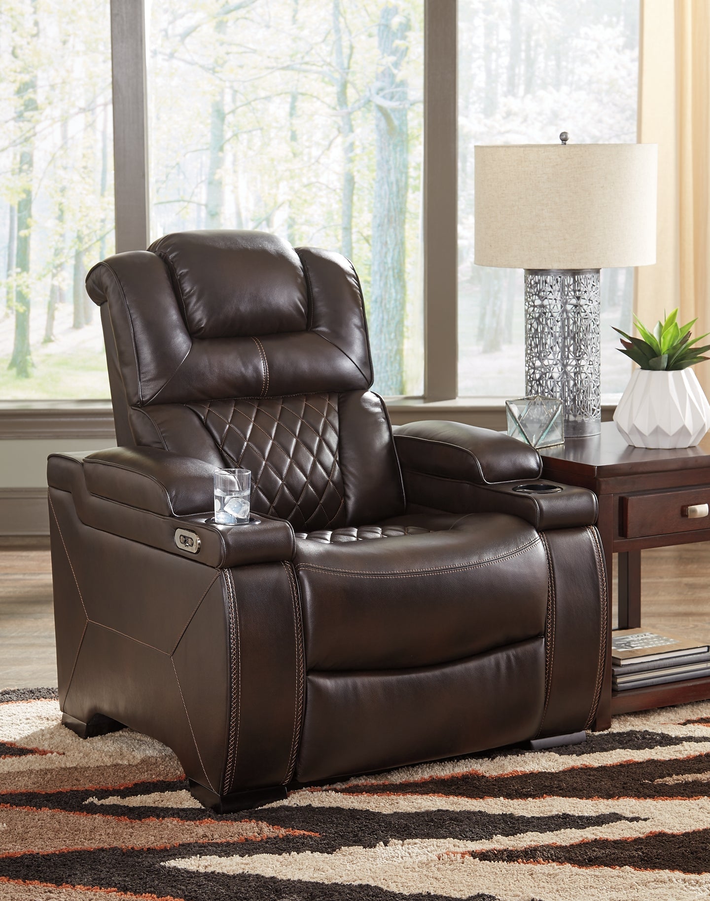 Warnerton PWR Recliner/ADJ Headrest Furniture Mart -  online today or in-store at our location in Duluth, Ga. Furniture Mart Georgia. View our lowest price today. Shop Now. 