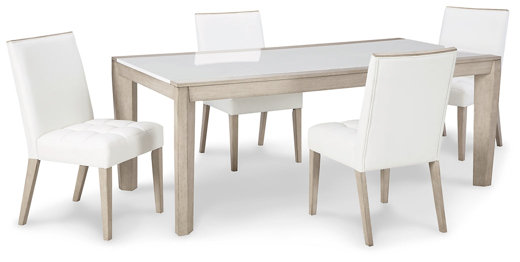Wendora Dining Table and 4 Chairs Furniture Mart -  online today or in-store at our location in Duluth, Ga. Furniture Mart Georgia. View our lowest price today. Shop Now. 
