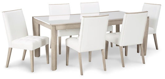 Wendora Dining Table and 6 Chairs Furniture Mart -  online today or in-store at our location in Duluth, Ga. Furniture Mart Georgia. View our lowest price today. Shop Now. 