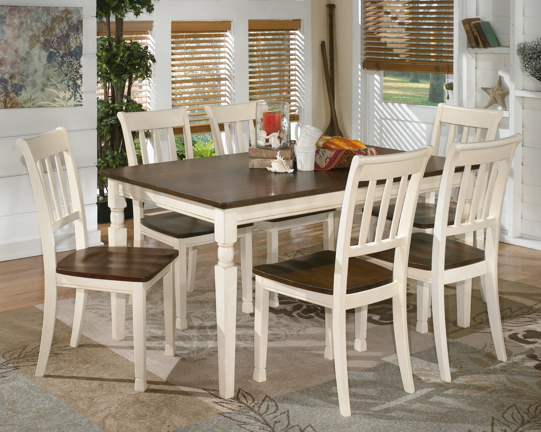 Whitesburg Dining Table and 6 Chairs Furniture Mart -  online today or in-store at our location in Duluth, Ga. Furniture Mart Georgia. View our lowest price today. Shop Now. 