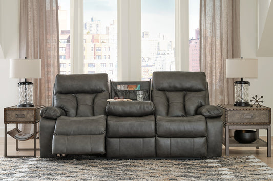 Willamen REC Sofa w/Drop Down Table Furniture Mart -  online today or in-store at our location in Duluth, Ga. Furniture Mart Georgia. View our lowest price today. Shop Now. 