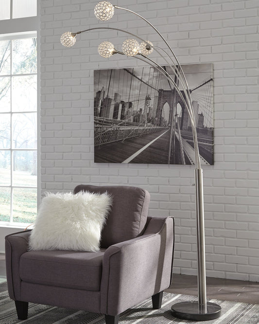 Winter Metal Arc Lamp (1/CN) Furniture Mart -  online today or in-store at our location in Duluth, Ga. Furniture Mart Georgia. View our lowest price today. Shop Now. 