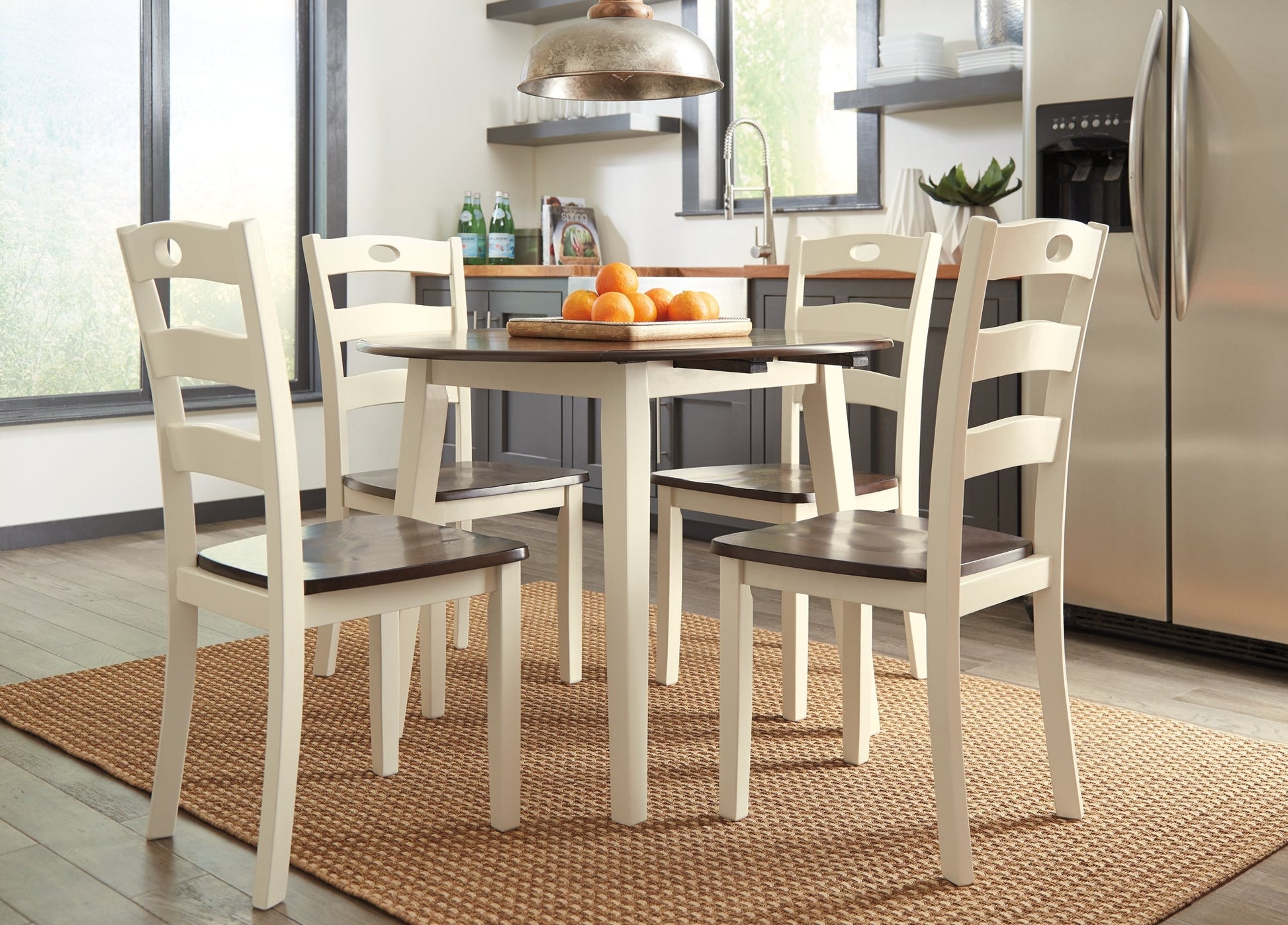 Woodanville Dining Table and 4 Chairs Furniture Mart -  online today or in-store at our location in Duluth, Ga. Furniture Mart Georgia. View our lowest price today. Shop Now. 