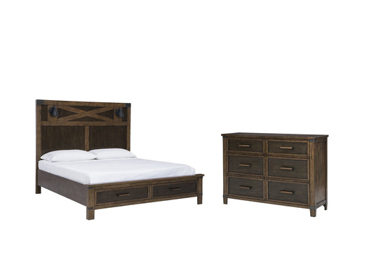 Wyattfield King Panel Bed with Dresser Furniture Mart -  online today or in-store at our location in Duluth, Ga. Furniture Mart Georgia. View our lowest price today. Shop Now. 
