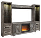 Wynnlow 4-Piece Entertainment Center with Electric Fireplace Furniture Mart -  online today or in-store at our location in Duluth, Ga. Furniture Mart Georgia. View our lowest price today. Shop Now. 