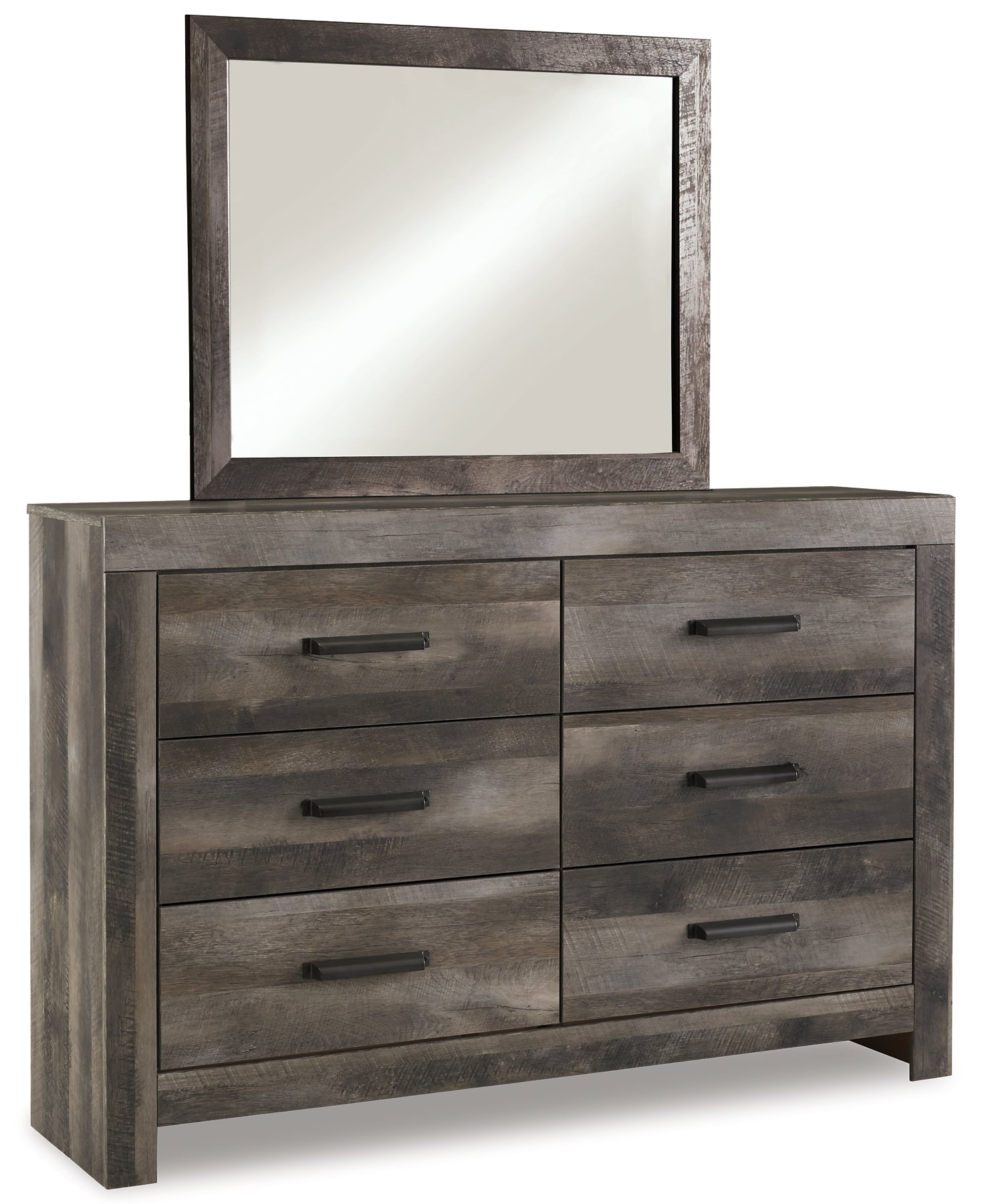 Wynnlow King Panel Bed with Mirrored Dresser Furniture Mart -  online today or in-store at our location in Duluth, Ga. Furniture Mart Georgia. View our lowest price today. Shop Now. 