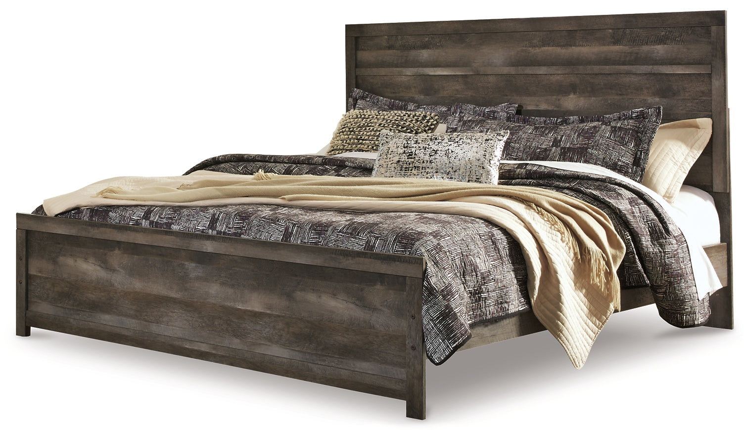 Wynnlow King Panel Bed with Mirrored Dresser and Chest Furniture Mart -  online today or in-store at our location in Duluth, Ga. Furniture Mart Georgia. View our lowest price today. Shop Now. 