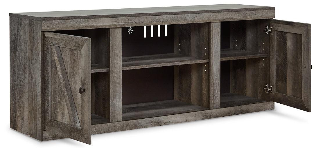 Wynnlow LG TV Stand w/Fireplace Option Furniture Mart -  online today or in-store at our location in Duluth, Ga. Furniture Mart Georgia. View our lowest price today. Shop Now. 