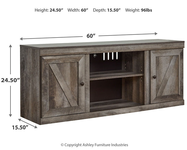 Wynnlow LG TV Stand w/Fireplace Option Furniture Mart -  online today or in-store at our location in Duluth, Ga. Furniture Mart Georgia. View our lowest price today. Shop Now. 