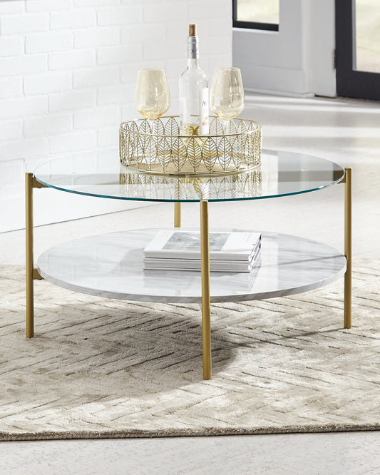 Wynora Round Cocktail Table Furniture Mart -  online today or in-store at our location in Duluth, Ga. Furniture Mart Georgia. View our lowest price today. Shop Now. 